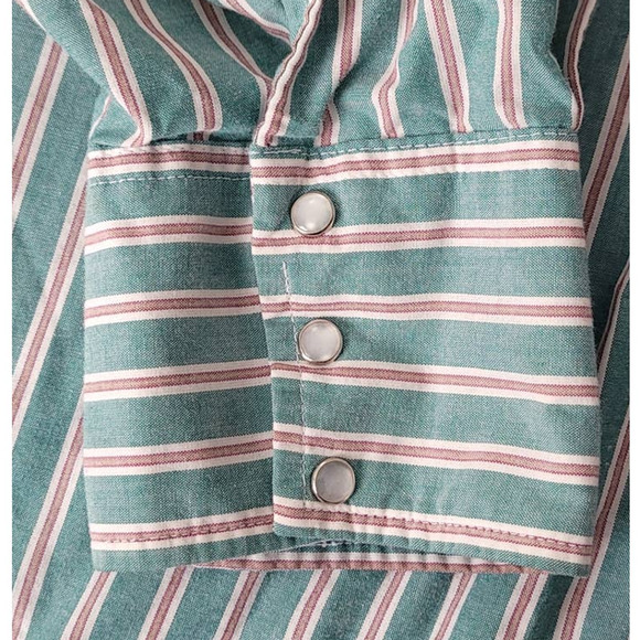 Panhandle Slim Western Snap Long-Sleeve Shirt Mens 18/36 - Picture 4 of 5